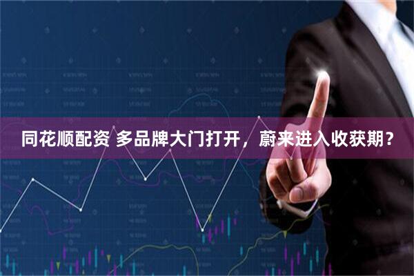 同花顺配资 多品牌大门打开，蔚来进入收获期？