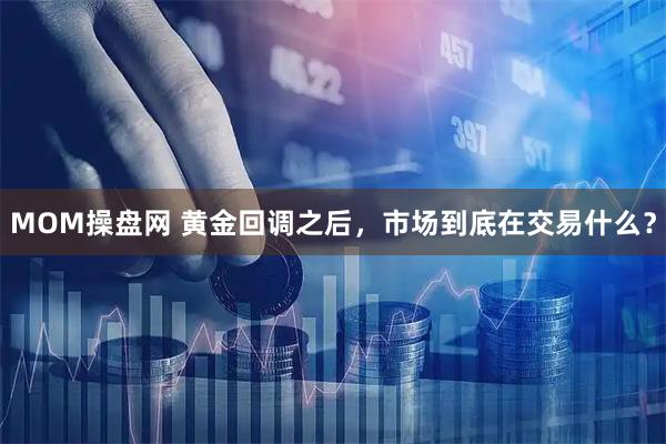 MOM操盘网 黄金回调之后，市场到底在交易什么？